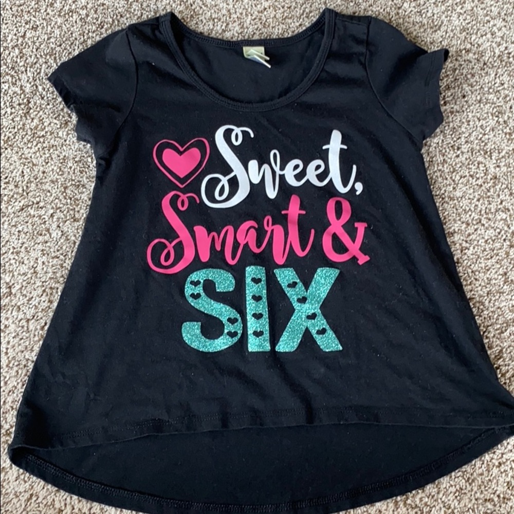 Sixth Birthday shirt